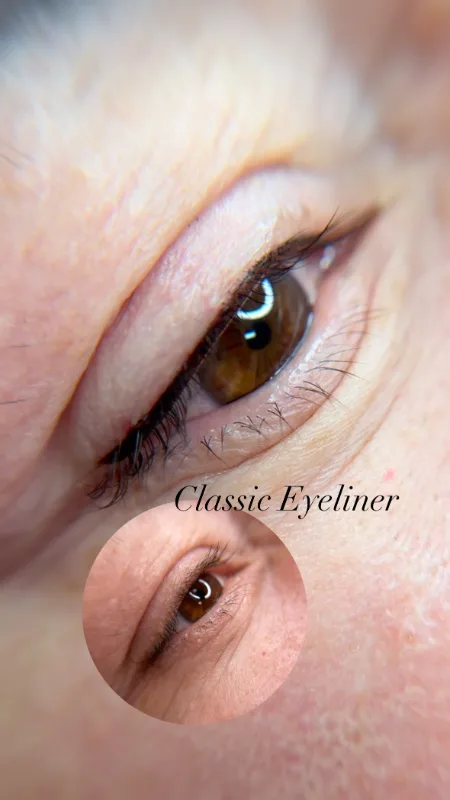 Classic eyeliner — from the Dr Browz Instagram